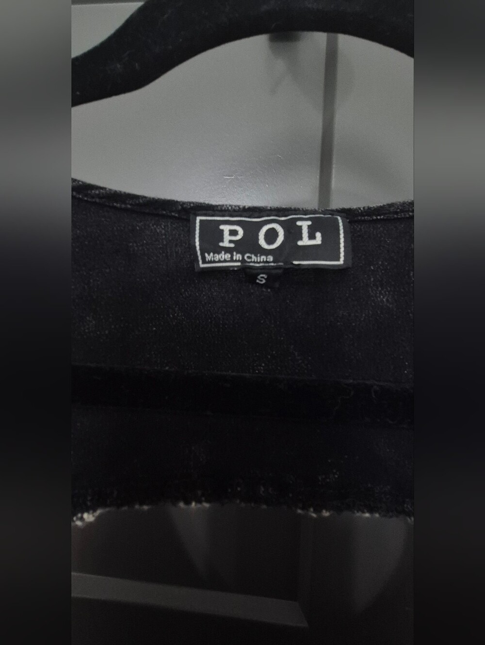 POL Boutique Black Embellished Tank Top - Picture 4 of 6